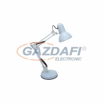   RÁBALUX 4211 Samson asztali lámpa E27 60W, fehér 230V A++ -> E