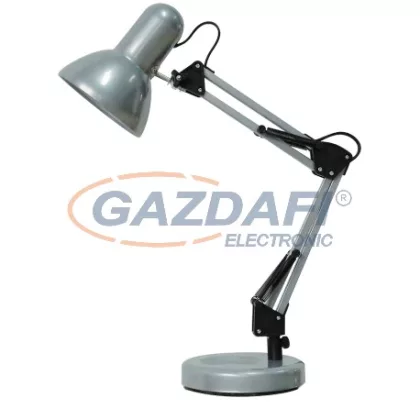   RÁBALUX 4213 Samson asztali lámpa E27 60W, ezüst 230V A++ -> E