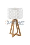 RÁBALUX 4345 Andy skandináv asztali lámpa, E14, 1x40W, fehér, bambusz 230V