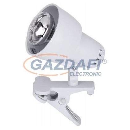   RÁBALUX 4356 Clip csiptetős spot lámpaE14 40W fehér fényforrás nélkül 230V A++ -> E