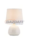 RÁBALUX 4379 Ellie asztali lámpa E14 max 40W fehér 230V A++ -> E RÁBALUX 4379 Ellie asztali lámpa E14 max 40W fehér 230V A++ -> E