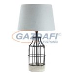   RÁBALUX 4385 Ava asztali lámpa, E27 40W, szürke/fekete 230V