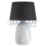   RÁBALUX 4389 Judith kerámia asztali lámpa E27 40W szürke/fehér 230V