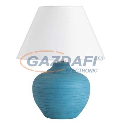   RÁBALUX 4392 Molly kerámia asztali lámpa E14 40W kék/fehér 230V