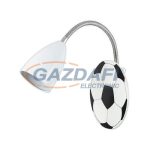   RÁBALUX 4467 Frankie fali lámpa E14 1x5W, króm/fekete 230V