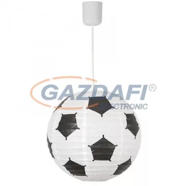 RÁBALUX 4470 Frankie rizspapír függ D30 króm/fekete 230V