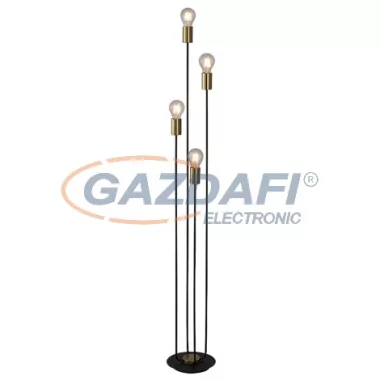 RÁBALUX 4561 Lanny állólámpa, LED, E27 4x15W, fehér/arany 230V