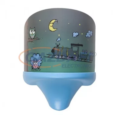 RÁBALUX 4569 Shepherd fali lámpa, éjszakai vonat mintás 230V 7W 2700K 18lm E