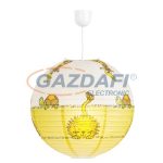 RÁBALUX 4633 Leon papír függeszték D40 oroszlán mintás