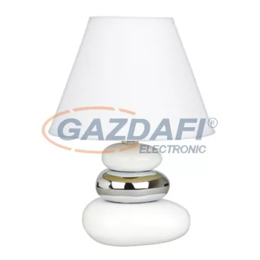 RÁBALUX 4949 Salem kerámia E14 40W fehér-ezüst 230V