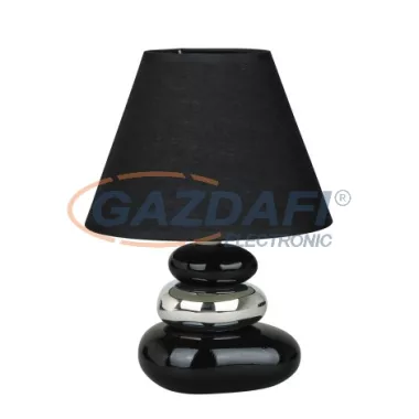 RÁBALUX 4950 Salem kerámia E14 40W fekete-ezüst 230V