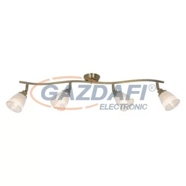 RÁBALUX 5018 Martha, spot lámpa, E14 4X MAX 40W, bronz 230V A++ -> E