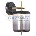   RÁBALUX 5025 Delice, fali lámpa, LED 6W, feket/bronz/füst 230V 4000K 480lm A
