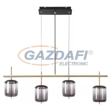 RÁBALUX 5028 Delice, függeszték , LED 24W, fekete/bronz/füst 230V  4000K 1920lm A