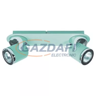 RÁBALUX 5034 April, spot lámpa, GU10 2X MAX 5W, menta 230V A++ -> E