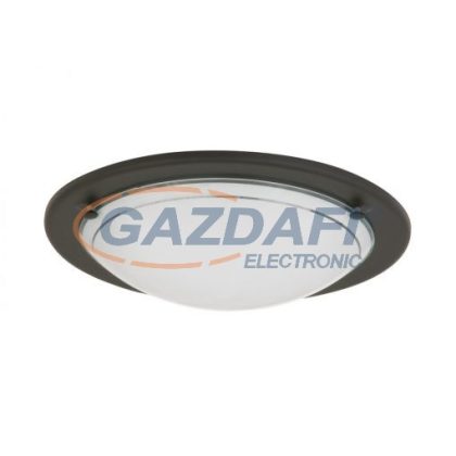   RÁBALUX 5103 Ufo mennyezeti lámpa D29 E27 60W fekete opál 230V