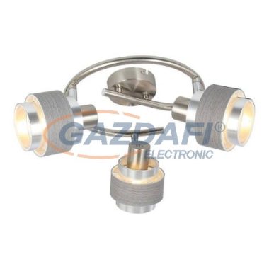 RÁBALUX 5381 Basil spot lámpa E14 3X MAX 40W króm/ezüst tölgy 230V A++ -> E