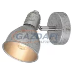   RÁBALUX 5386 Thelma spot lámpa E14 MAX 40W antik ezüst 230V A++ -> E