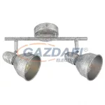   RÁBALUX 5387 Thelma spot lámpa E14 2X MAX 40W antik ezüst 230V A++ -> E