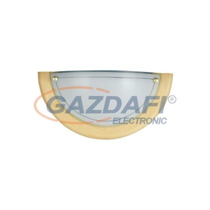 RÁBALUX 5401 Fa Ufo falikarD30 E27 60W natúr opál 230V