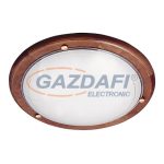   RÁBALUX 5417 Fa Ufo mennyezeti lámpaD30 E27 60W tölgy opál 230V