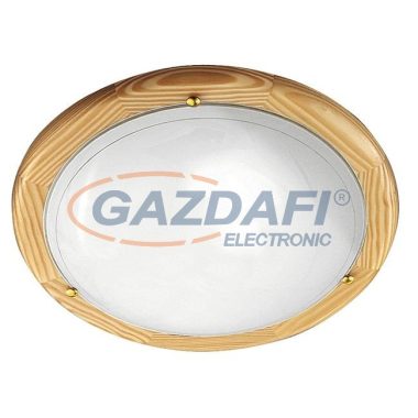 RÁBALUX 5421 Fa Ufo mennyezeti lámpa D38 E27 2x60W natúr opál 230V