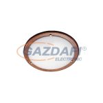   RÁBALUX 5427 Fa Ufo mennyezeti lámpa D38 E27 2x60W tölgy opál 230V