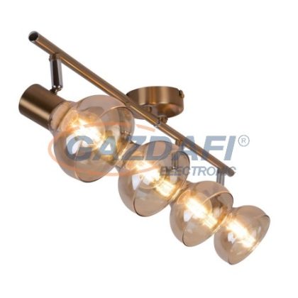   RÁBALUX 5550 Holly spot lámpa, 4x40W, antik arany/borostyán 230V A++ -> E