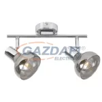   RÁBALUX 5556 Holly spot lámpa, 2x40W, króm/füstszínű üveg 230V A++ -> E