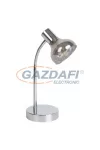 RÁBALUX 5563 Holly asztali lámpa, 1x15W, króm/füstszínű üveg 230V