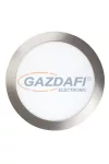 RÁBALUX 5575 Lois mennyezeti lámpa, beépített, LED 18W, kör, szatin króm 230V 3000K 1400lm A