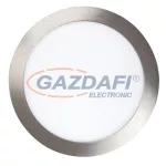   RÁBALUX 5575 Lois mennyezeti lámpa, beépített, LED 18W, kör, szatin króm 230V 3000K 1400lm A