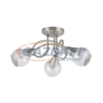   RÁBALUX 5927 Noelle spot lámpa E14 3x25W, szatén króm/ ezüst 230V A++ -> E