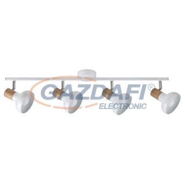 RÁBALUX 5947 Holly spot lámpa E14 4X 40W, fehér/ bükk 230V A++ -> E