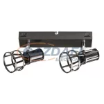   RÁBALUX 5959 Aria 2-es spot lámpa E14 2x15W matt fekete 230V A++ -> E