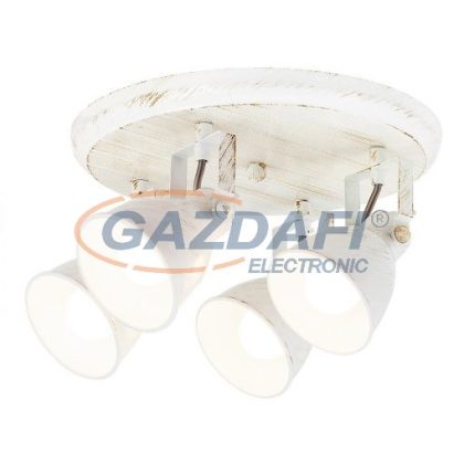   RÁBALUX 5969 Vivienne 4-es spot lámpa E14 4x max 40W fehér 230V A++ -> E
