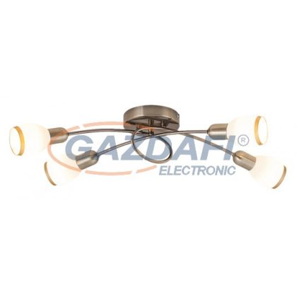   RÁBALUX 5973 Elite 4-es spot lámpa E14 4x max40W bronz 230V