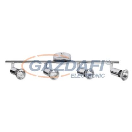   RÁBALUX 6047 Norton 4-es spot lámpa króm fényforrás nélkül 230V 4x50W A++ -> E