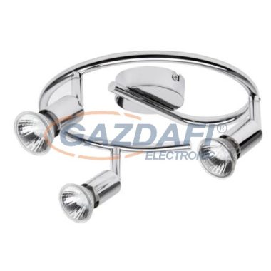 RÁBALUX 6048 Norton 3-as spot lámpa króm fényforrás nélkül 230V 3x50W A++ -> E