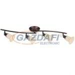   RÁBALUX 6068 Claire 4-es spot lámpa E14 4x40W barna 230V A++ -> E