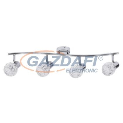   RÁBALUX 6094 Lauren 4-es spot lámpa E14 4x40W, króm 230V A++ -> E