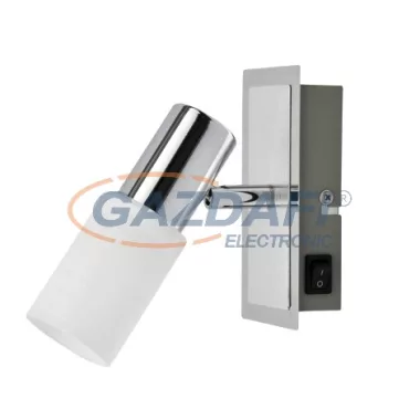 RÁBALUX 6096 Logan 1-es spot lámpa E14 1x40W króm 230V A++ -> E