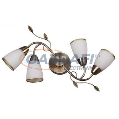 RÁBALUX 6145 Dreambells 4 ágú mennyezeti lámpa E14 4x40W bronz 230V