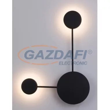 RÁBALUX 6258 Amadeo falikar leD 7W fekete 230V 4000K 500lm A