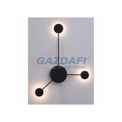   RÁBALUX 6259 Amadeo mennyezeti lámpa LED 10,5W fekete 230V 4000K 750lm A