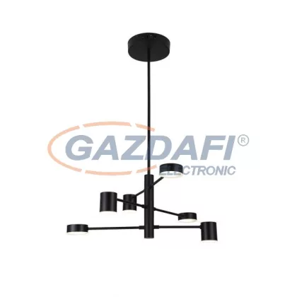   RÁBALUX 6355 Solomon, függeszték, LED 30W, fekete 230V  4000K 2400lm A