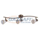   RÁBALUX 6358 Art flower 3-as spot lámpa E14 3x40W bronz 230V A++ -> E