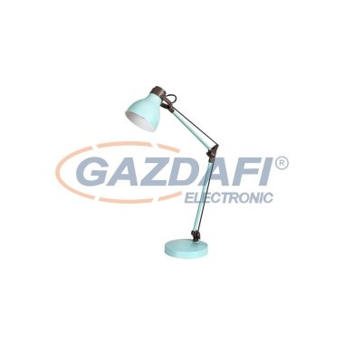 RÁBALUX 6409 Carter, asztali lámpa E14 1XMAX 11W, menta/barna 230V