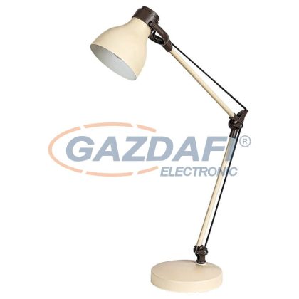   RÁBALUX 6410 Carter, asztali lámpa E14 1X MAX 11W, bézs/barna 230V