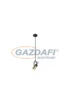 RÁBALUX 6429 Raven Függeszték LED 5W Matt fekete/arany 230V  3000K 400lm A